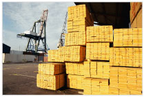 Photo exterior stacking infrastructure Photo outside warehouse